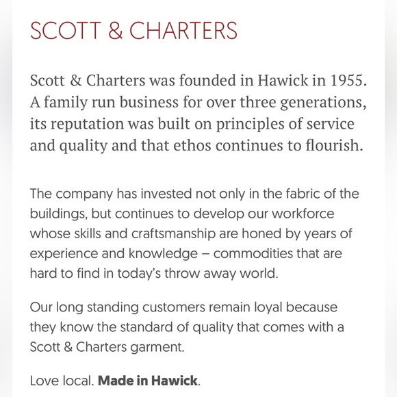 Scott & Charters of Hawick Merino Sweater Carnoustie Golf Links Pullover - Picture 12 of 15